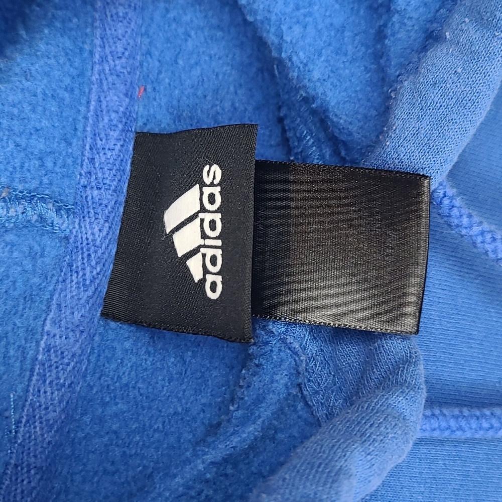 Adidas NBA OKC Thunder hoodie sweatshirt medium blue - Picture 3 of 13